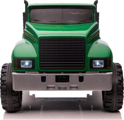 Makina elektrike për fëmijë Agriculture Truck, 2 vende, dritat LED, jeshile