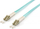 Kabllo me fije optike Equip Patchcord LC-LC, Duplex, MM 50/125, OM3, LSOH, 1m, e kaltër