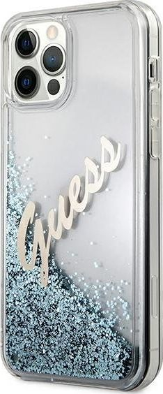 Mbrojtëse Guess GUHCP12LGLVSBL për iPhone 12 Pro Max, e kaltër