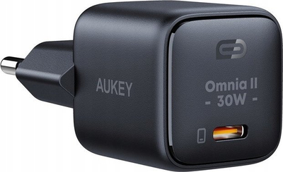 Karikues muri Aukey PA-B1L, 30W, 1x USB-C, i bardhë