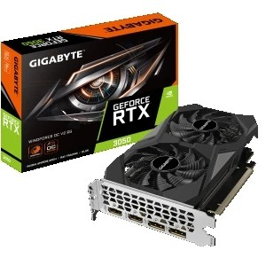 Kartë grafike Gigabyte GeForce RTX 3050 WINDFORCE OC V2, 6GB GDDR6, HDMI DP, e zezë