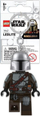 Varëse çelsash LEGO Star Wars KE187, me figurinë The Mandalorian Season 2, me dritë LED