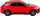 Makina me pult Rastar Porsche Macan Turbo 1:24, R/C, e kuqe