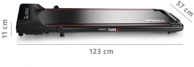 Shirit vrapimi XBLITZ X-Runner, 12 km/h, 120 kg, i zi