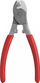 Prerëse kabllosh Jonard Tools JIC-625, 6.5", doreza plastike, e kuqe
