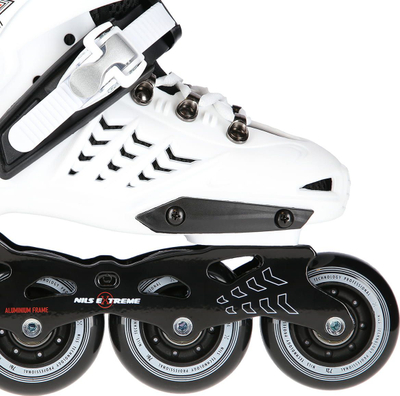 Patina inline Nils Extreme NA20001 për goca, nr. 36, rrota gome PU, të bardha