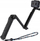 Monopod dorezë 3 në 1 Puluz Three Arm Grip, për GoPro SJCAM Xiaomi, plastik, i zi