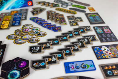 Lojë tavoline Feuerland Gaia Project Lost Fleet, zgjerim, strategjike, shumëngjyrëshe