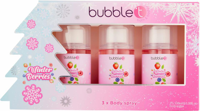 Sprej për trup Bubble T Winter Berries, 3x150 ml