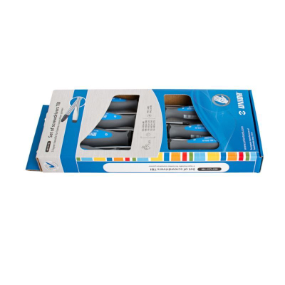 Set kaçavidash Unior 608CS5TBI, 5 copë, PH dhe PZ, blu