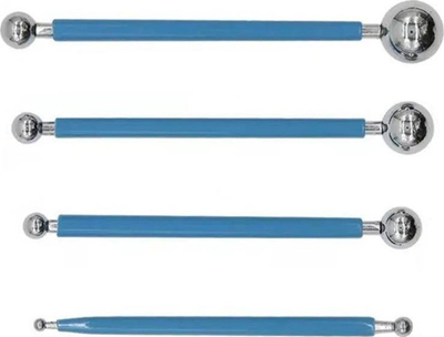 Set veglash modelimi agjile AG983, 24 copë, për skulpturë, shumëngjyrësh