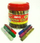 Ngjitës me shkëlqim Amos Glitter Glue, set 50x10.5 ml, me bojëra shumëngjyrëshe