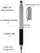 Stylus iLike P21 Capacitive 2in1, precizitet i lartë, argjendtë