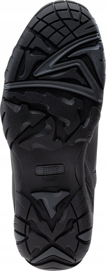 Këpucë mali për kalamaj Elbrus Maash MID WP Teen, membranë waterproof, softshell, të zeza