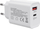 Karikues rrjeti Maclean MCE485W, 20W PD QC 3.0, USB edhe USB C, i bardhë