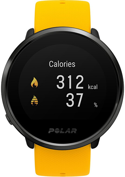 Matës aktiviteti Polar Ignite M / L 90075950, i verdhë