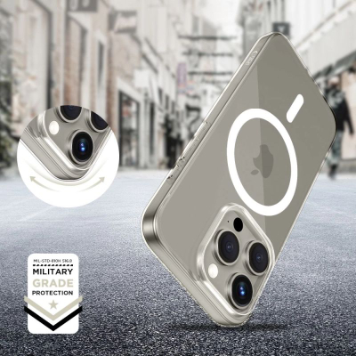 Këllëf telefoni Tech-Protect FlexAir për iPhone 15 Pro, TPU, transparent