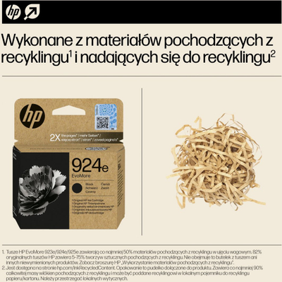 Ngjyrë për printer HP 924e EvoMore Original, e zezë