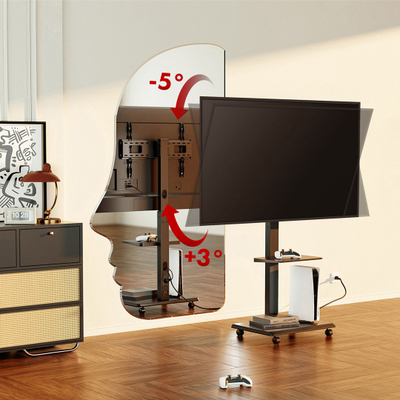 Stendë TV Ergo Office ER-304B, 37-75", deri 50 kg, e zezë