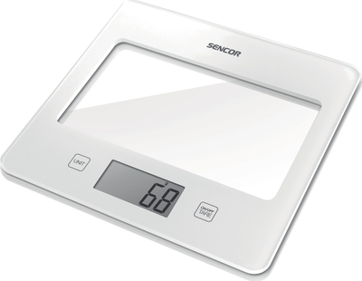 Peshore kuzhine Sencor SKS 5030WH, 5 kg, me ekran dixhital, e bardhë