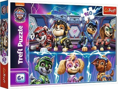 Puzzle Trefl PAW Patrol Friends, 160 copa, për kalamaj, shumëngjyrësh