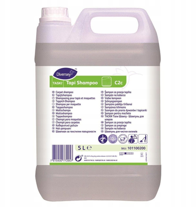 Shampo për tapete Taski Tapi Shampoo C2c, profesionale, 5L, transparente