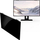 Filtër privatësie për monitor Estuff GLBFM24527329, 24", i zi