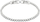 Byzylyk për femra Swarovski Emily 1808960, 17.5 cm, i argjendtë/transparent