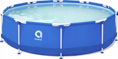 Pливачки базен Avenli Pool 360x75 cm, PVC 3 слоја, зајакнувачка мрежа, сина