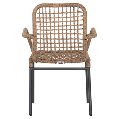 Kolltuk Spano prej alumini 55,5x58x81Hcm (HM6046), bezhë