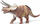 Figurinë dinosauri Collecta Triceratops Horridus Deluxe, lodër për koleksion, me kuti paketimi