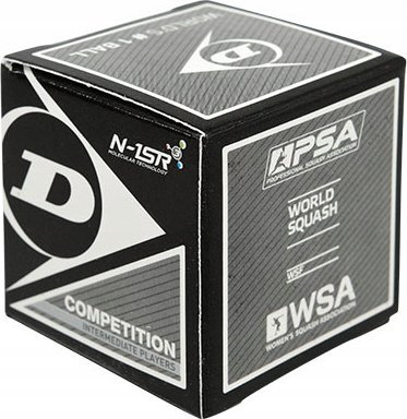 Top squash Dunlop Intro, set me 3 copa, me pikë blu