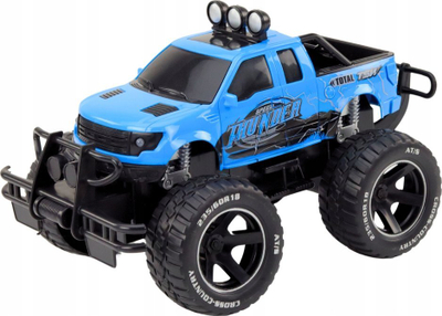 Makina me telekomandë Leantoys RC Off-Road 1:14, 27MHz, blu