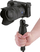Tripod tavoline K&amp;M 19783.100.55, lidhje 1/4", i zi