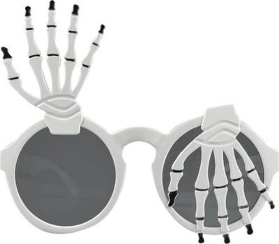 Syze kostumi Skeleton Paws, kornizë plastike, skelet, të bardha