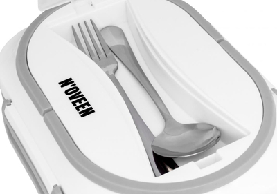 Ngrohës elektrik ushqimi Lunch Box Noveen Grey (LB510)