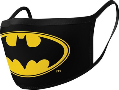 Maskë mbrojtëse Batman, 2 copë, 3 shtresa filtrimi, me shumë ngjyra