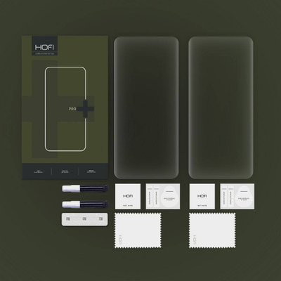Xham mbrojtës Hofi Glass Pro+ për Motorola Moto Edge 50 Fusion edhe Edge 50 Pro, 9H, paketë me 2 copë, transparent