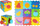 Tapet puzzle për kalamoj Smily Play Foam Mat Fruit, prej shkumë, me figura frutash, shumëngjyrësh