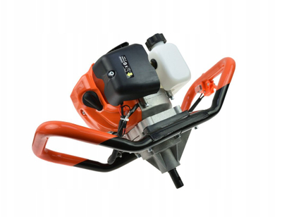 Gërmues tokësor me benzinë Geko G84024, 62cm³, 5.2HP, blu