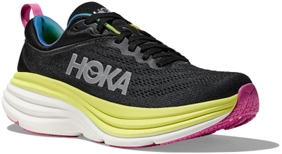 Atlete vrapimi Hoka Bondi 8 Women, amortizim maksimal, Black Citrus