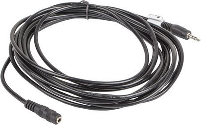 Kabllo Lanberg Jack 3.5mm - Jack 3.5mm (CA-MJFJ-10CC-0050-BK), 5m, e zezë 