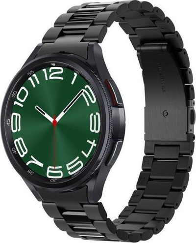 Byzylyk çeliku Spigen Modern Fit 316L, për Samsung Galaxy Watch6 Classic 47mm, i zi