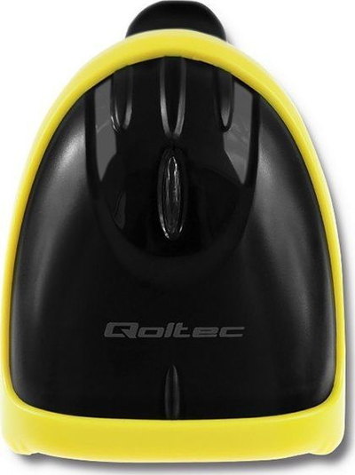 Lexues barkodesh Qoltec Wired 2D, i zi/verdhë