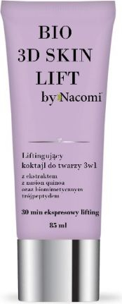 Krem fytyre Nacomi Bio 3D Skin Lift, efekt lifting 3in1, 85ml