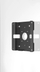 Mbajtëse VESA për xham Compulocks Glass Mount Bracket, me hapje sigurie, e zezë