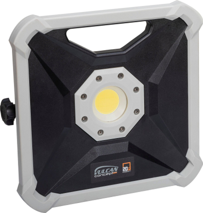 Prozhektor LED Vulcan Floodlight, 900 1800 lm, 20V, pa bateri karikues