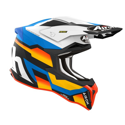 Kaska motocross Airoh Strycker Glam, për meshkuj, S, e kaltër