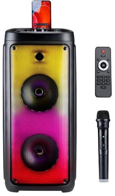 Kutizë zanore Muse DJ Party 651, Bluetooth, Radio FM, e zezë