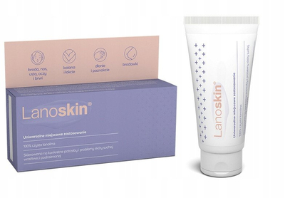 Krem lanoline Lanoskin 100% Pure Lanolin Cream, 30g, për lëkurë të thatë